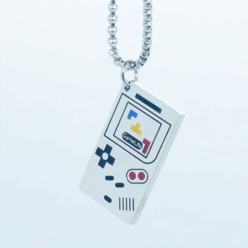 Collar "Game Life" – Consola Retro Pixelada | Estilo Urbano Unisex