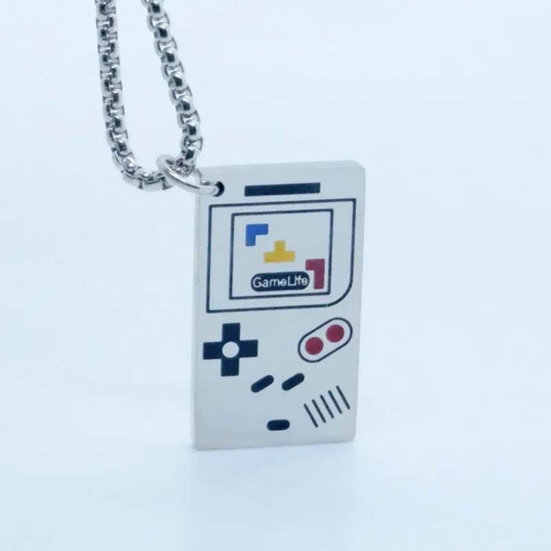 Collar "Game Life" – Consola Retro Pixelada | Estilo Urbano Unisex