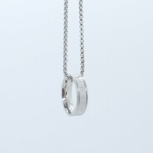 Collar "Código Urbano" - Anillo con Números Romanos| Estilo Urbano Unisex
