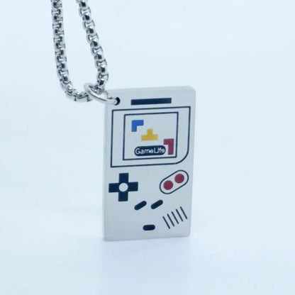Collar "Game Life" – Consola Retro Pixelada | Estilo Urbano Unisex