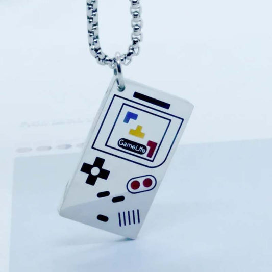 Collar "Game Life" – Consola Retro Pixelada | Estilo Urbano Unisex