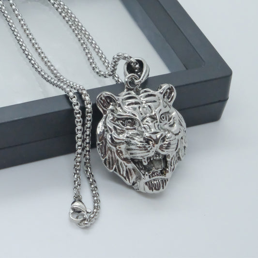 Colgante de Cabeza de Tigre | Estilo Urbano Unisex